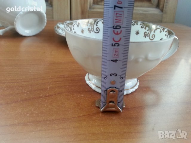 Стар немски порцелан чаши за чай кафе , снимка 5 - Други ценни предмети - 37136017