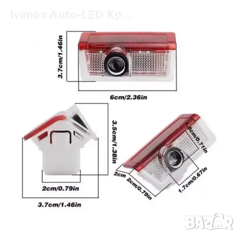 LED Лого Проектор Плафон За:Mercedes W212;W213;W166;W176;W205;W246;GL;GLE;GLA;GLC;GLS;ML;M Class, снимка 2 - Аксесоари и консумативи - 33261626