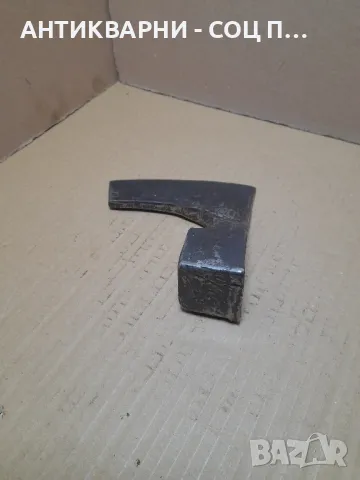 Соц Стара Ръчно Кована Руска Брадва Сърп И Чук Номер 5., снимка 3 - Антикварни и старинни предмети - 48935719