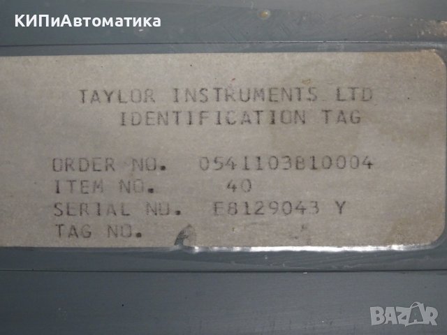 Индикатор TAYLOR INDICATOR 1402K11200-E8129043, снимка 3 - Резервни части за машини - 37461047