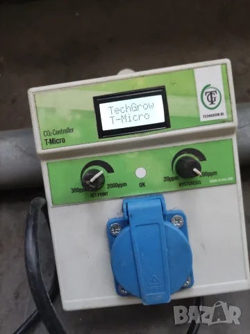 Професионален CO2 Контролер TechGrow T-Micro 
