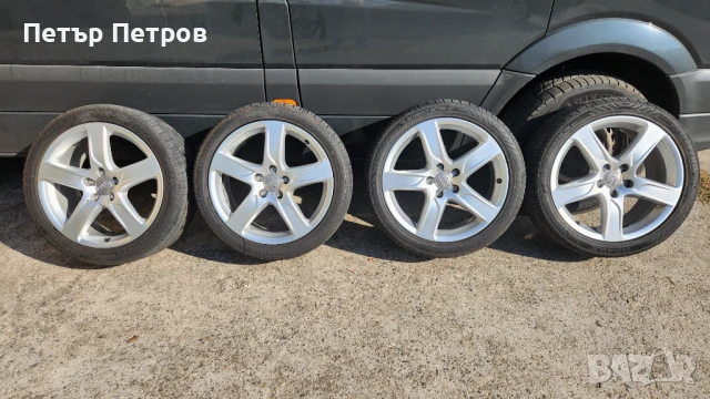 18" оргинални джанти с летни гуми за Ауди А6/А5/А4, снимка 1