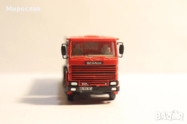 HERPA H0 1/87 SCANIA ГОНДОЛА САМОСВАЛ КАМИОН МОДЕЛ, снимка 4 - Колекции - 53154770