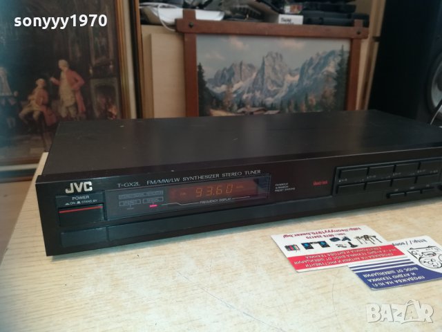 jvc t-gx2l tuner-japan-внос sweden 2010201615, снимка 5 - Ресийвъри, усилватели, смесителни пултове - 30491430