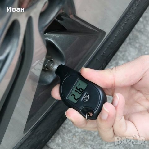  Електронен уред с батерия за измерване на налягането в гумите на кола автомобили с и без емблеми, снимка 16 - Аксесоари и консумативи - 21923067