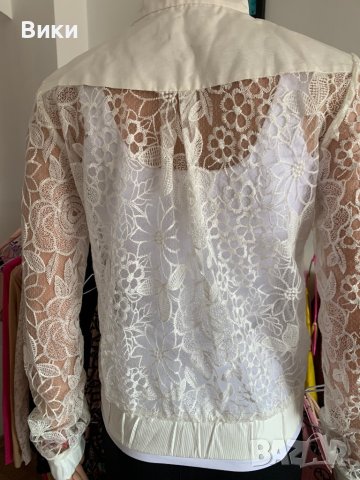 Alessa Алеса бяло яке от дантела, снимка 9 - Якета - 40816707