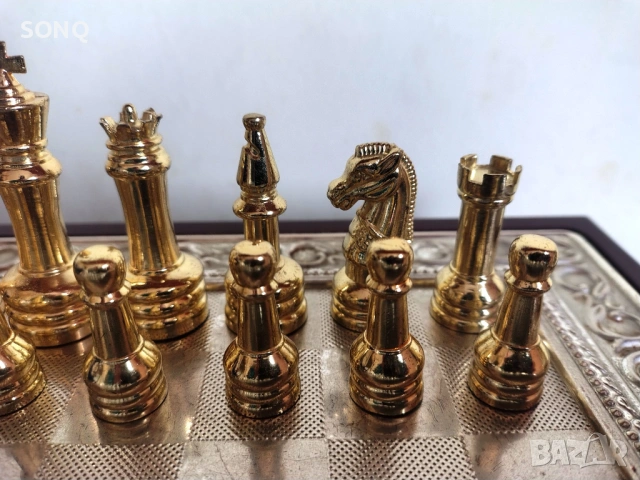 Уникален Луксозен Колекционерски Шах, снимка 11 - Колекции - 53297431