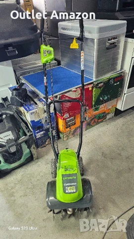 акумулаторен мотокултиватор Greenworks 40V G40TL 27087

, снимка 5 - Градинска техника - 50443858