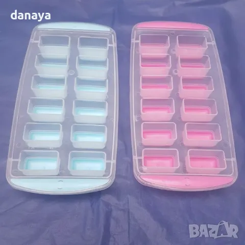5594 Голяма форма за лед със силиконово дъно, 34x14cm, снимка 2 - Форми - 48559047
