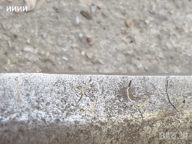 Майсторска ножица златни набивки 1866г, снимка 5 - Антикварни и старинни предмети - 52583096