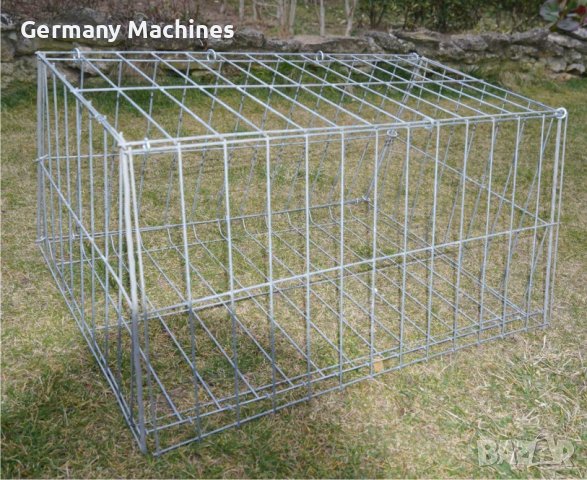 КЛЕТКА пригодена за Автомобил 80-60-см, метална, СГЪВАЕМА. Подходяща е за дребни и средни, снимка 2 - За кучета - 42623950