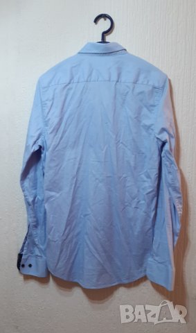 Мъжка риза H&M Slim Fit, снимка 4 - Ризи - 32384387