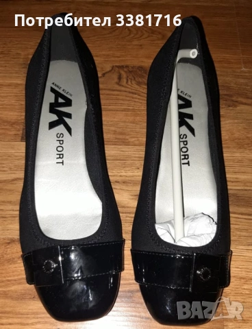 Нови дамски  Anne Klein 37 номер, снимка 4 - Дамски ежедневни обувки - 53937299