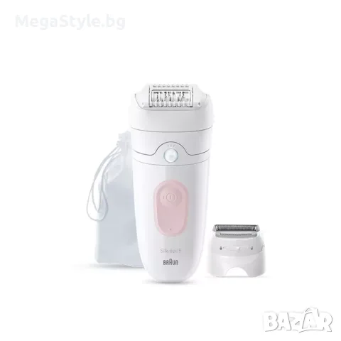 Епилатор Braun Silk-epil 5-030 Wet & Dry, 28 пинсети, снимка 2 - Епилатори - 55831387