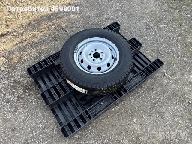 ЧИСТО НОВА Джанта 15цола 5x118+НОВА Гума Continental за Iveco Daily,Ducato,Boxer,Jumper,Movano, снимка 3 - Гуми и джанти - 53882228