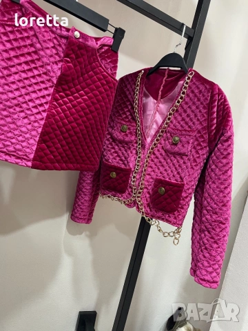 Пола и сако стил Chanel , снимка 3 - Поли - 54167265