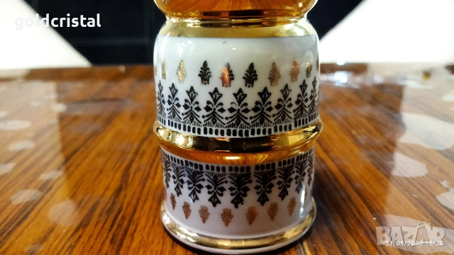 Стар български порцелан ваза , снимка 10 - Антикварни и старинни предмети - 52941385