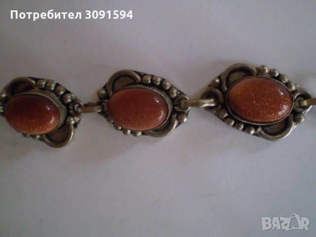  Ретро гривна с естествени камъни , снимка 7 - Антикварни и старинни предмети - 34551433