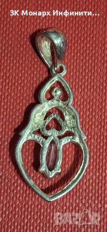 Сребърна висулка , снимка 4 - Колиета, медальони, синджири - 56420225