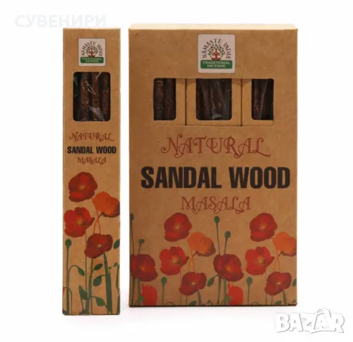 Ароматни пръчици със сандалово дърво 