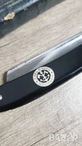 Рядък бръснач CARL RADER SOLINGEN, снимка 2 - Други ценни предмети - 47350577