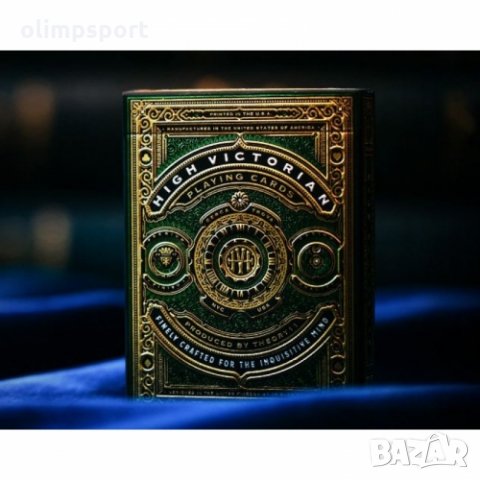 карти за игра Bicycle High Victorian Playing нови- вдъхновени от уникалния стил на Викторианската еп