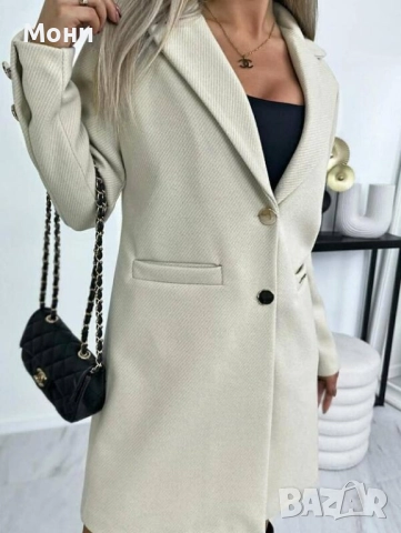 Дамско палто с копчета  М Л ХЛ  Цена:78лв Еконт и Спиди, снимка 1