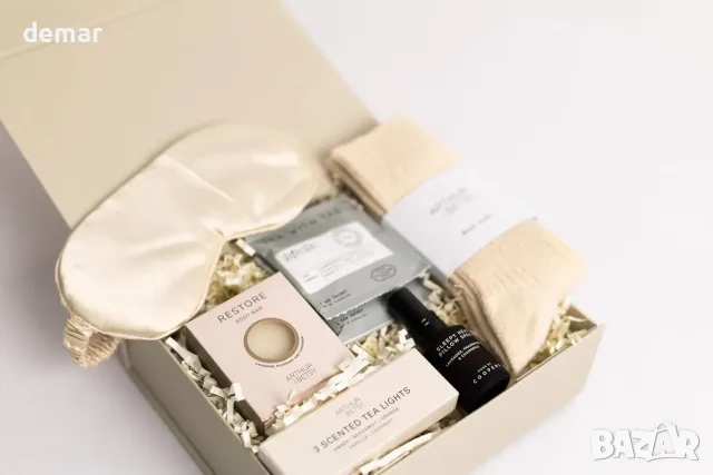 Подаръчен комплект HALLBY Sleep Spa Box с аромат на лавандула