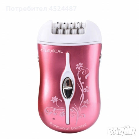 Безжичен епилатор с две приставки , 3W LEP-5501
