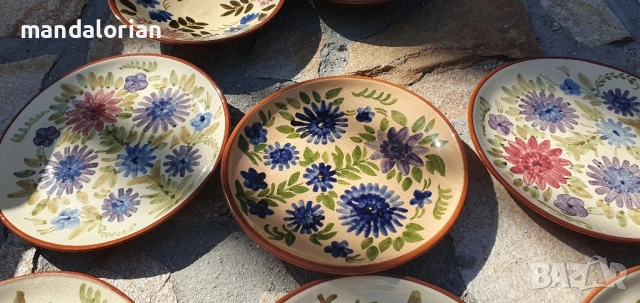 Българска керамика - сервиз,чаши, чинии, вази, купи, , снимка 14 - Вази - 51828611