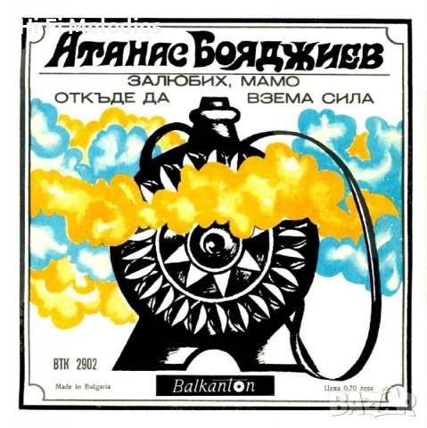 Песни от Атанас Бояджиев и Богомил Гудев - ВТК 2902, снимка 1 - Грамофонни плочи - 36789174