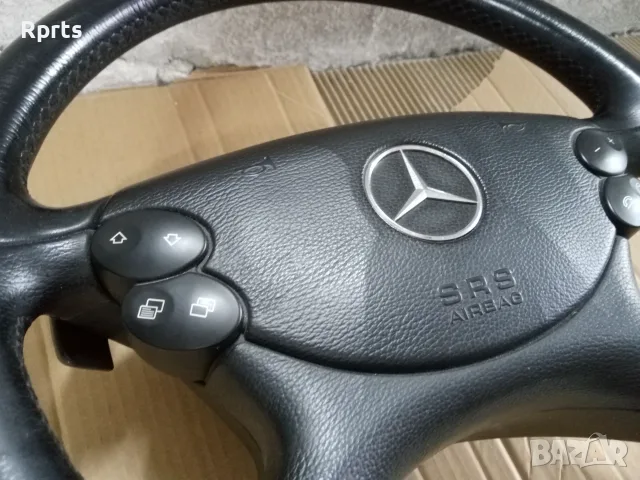 Фейс АМГ волан с пера Mercedes W211,w219 E class CLS CLK, снимка 2 - Части - 55971662