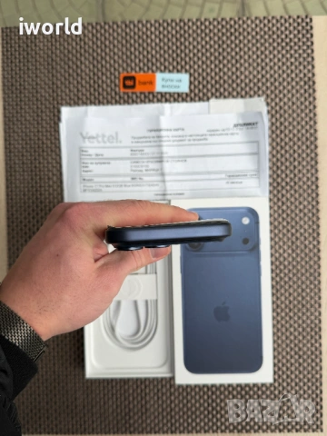 НОВ❗ 36М ГАР❗ 512gb❗️ phone 17Pro max ❗️Лизинг от 51€/мес❗️ deep blue син, снимка 8 - Apple iPhone - 53912408