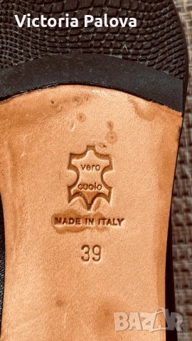 Елегантни обувки Miss Iside Comfort – №39, естествена кожа, Италия, снимка 10 - Дамски елегантни обувки - 54001625