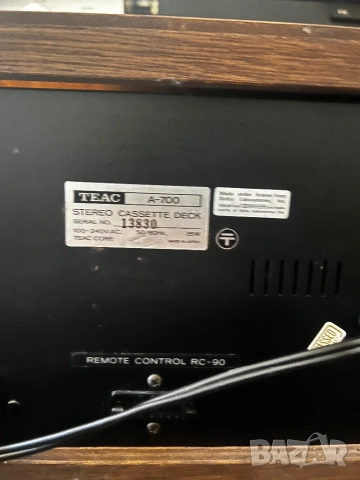 TEAC A-700, снимка 9 - Декове - 54103889