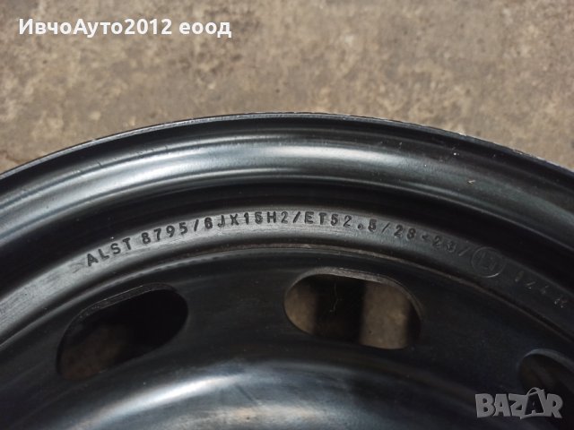 Метални джанти 15 ford оригинални , снимка 4 - Гуми и джанти - 42903353