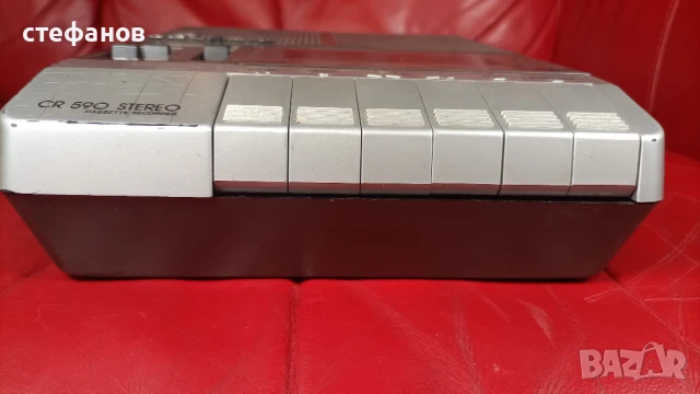 Стерео касетофон GRUNDIG CR 590 stereo, снимка 7 - Радиокасетофони, транзистори - 50971159