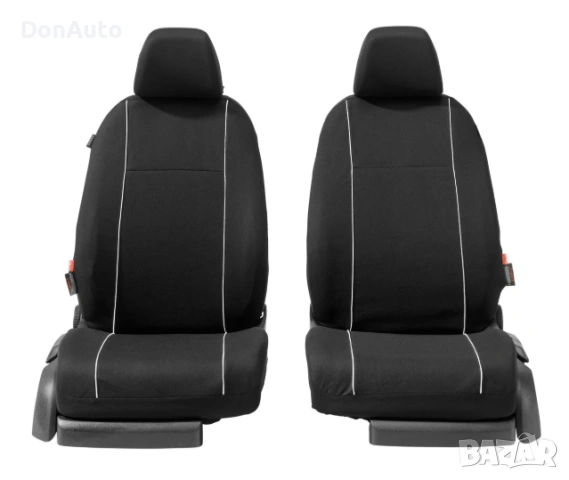 Универсални калъфи за седалки – 12 части, черни, снимка 2 - Аксесоари и консумативи - 53129606