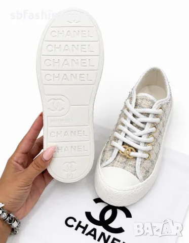 Chanel кецове 38 номер Налични, снимка 5 - Кецове - 56187921