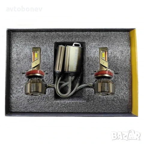 LED системи NAKATOMI M5 - H1,H4,H7,H11,HB3/HB4/HIR2 - 12-24V/65W-Canbus, снимка 13 - Аксесоари и консумативи - 51177507