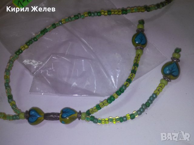 КРАСИВО МЪНИСТЕНО РЪЧНА ИЗРАБОТКА КОЛИЕ 7286, снимка 5 - Колиета, медальони, синджири - 29771561