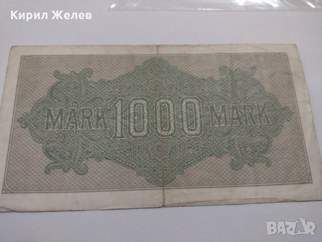 Райх банкнота - Германия - 1000 марки / 1922 година - 17901, снимка 9 - Нумизматика и бонистика - 31020407