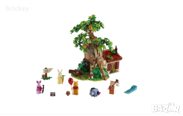 НОВ LEGO Ideas - Winnie the Pooh 21326 МЕЧО ПУХ, снимка 4 - Конструктори - 48352359