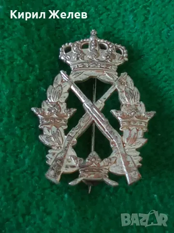 КРАЛСТВО ШВЕЦИЯ Стара РЯДКА ДЕБЕЛО ПОСРЕБРЕНА МЕДНА ВОЕННА ЗНАЧКА НАГРЪДЕН ЗНАК 46925, снимка 16 - Колекции - 46496256