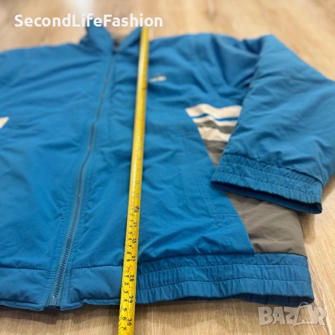 Винтидж яке Akzo от 80-те години, 20-годишен юбилей, мъжко свалящи се ръкави размер L, снимка 8 - Якета - 53342279