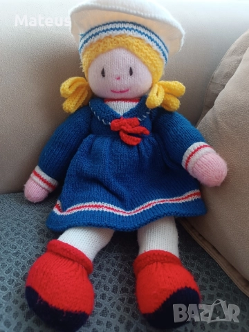 Плетена моряшка кукла Шерлот, снимка 5 - Кукли - 51457231