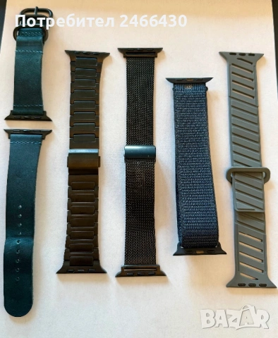 Apple Watch S11 Cellular Space Grey 46 mm КАТО НОВ, снимка 4 - Смарт гривни - 53025173