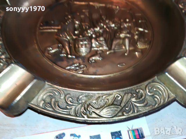 ЖЕСТОК ГОЛЯМ ПЕПЕЛНИК ОТ ШВЕЦИЯ 1311221124, снимка 10 - Антикварни и старинни предмети - 38654595