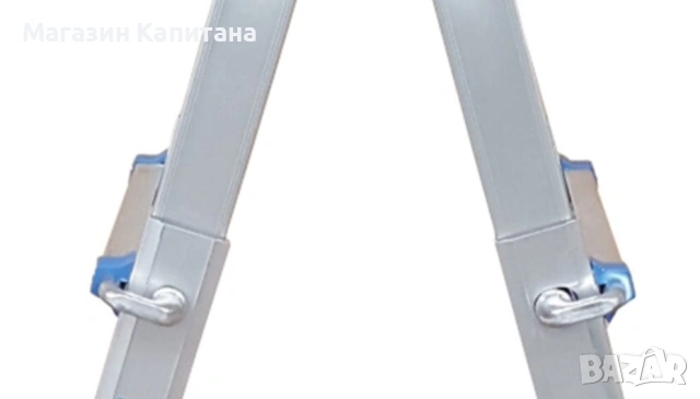 Стълба телескопична 4х4 стъпала, снимка 2 - Други машини и части - 53208729