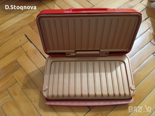 Малка скара с незалепващо покритие/No fat gril/за здравословно хранене , снимка 2 - Скари - 54196465